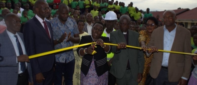 Authorities in Ntungamo District have today 05/06/2026 commissioned the completed works on a modern multipurpose hall at Kibasti Seed Secondary School, valued at 390 million shillings.
