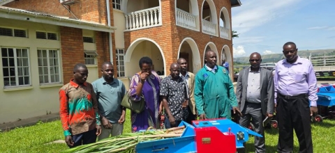 Government Donates Forage Choppers to Boost Livestock Farming in Ntungamo
